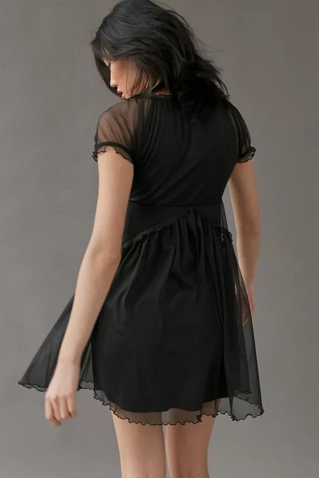 UO Sammy Mesh Mini Dress商品第2张图片规格展示