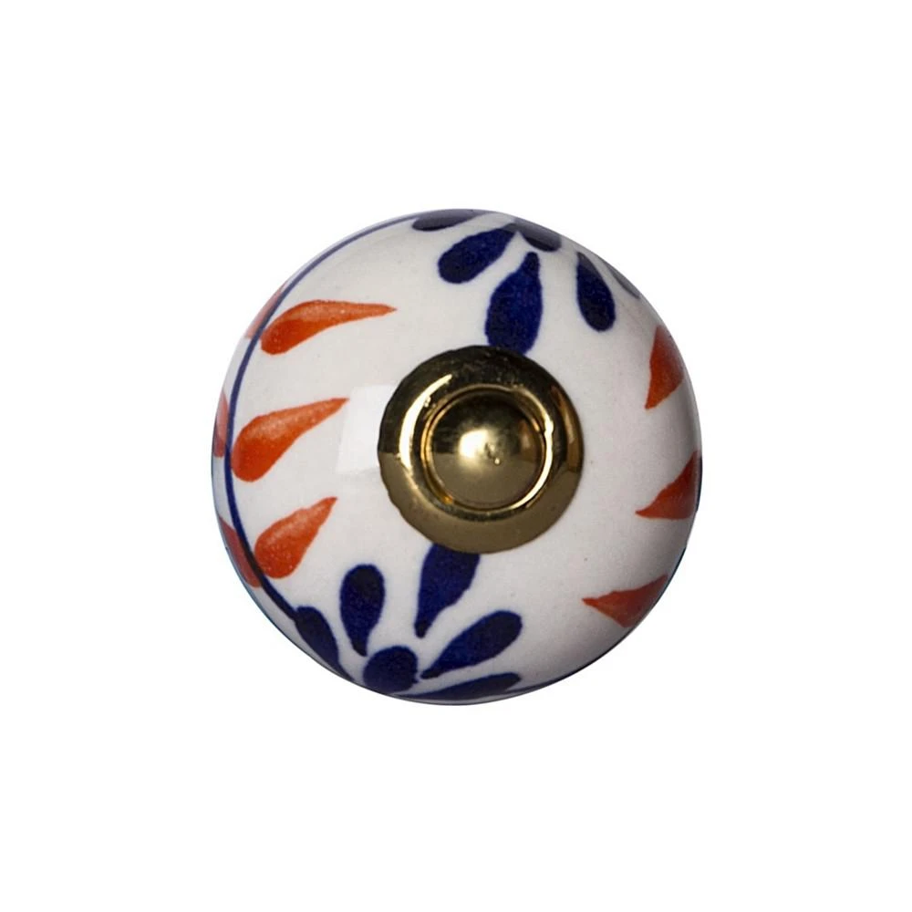 商品KNOB-IT|Handpainted Ceramic Knob Set of 12,价格¥471,第2张图片详细描述