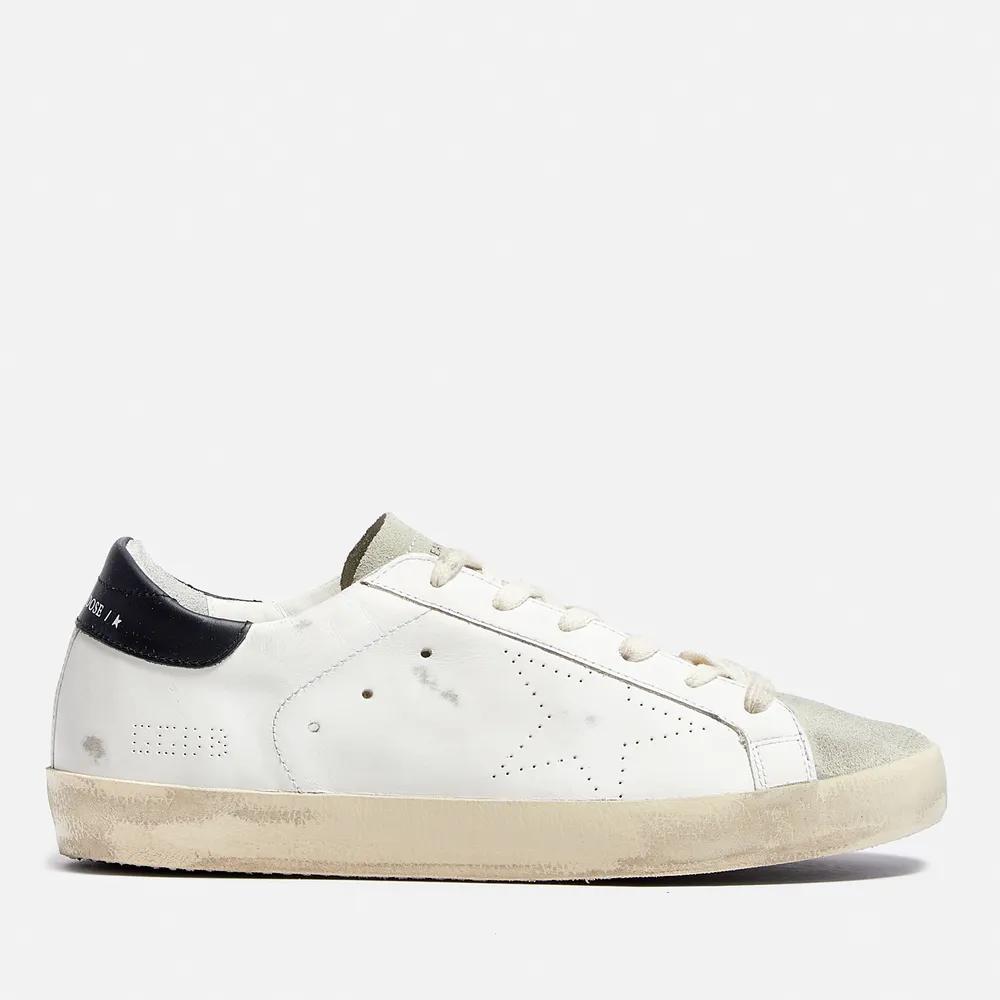 Golden Goose Superstar Leather and Suede Trainers商品第1张图片规格展示