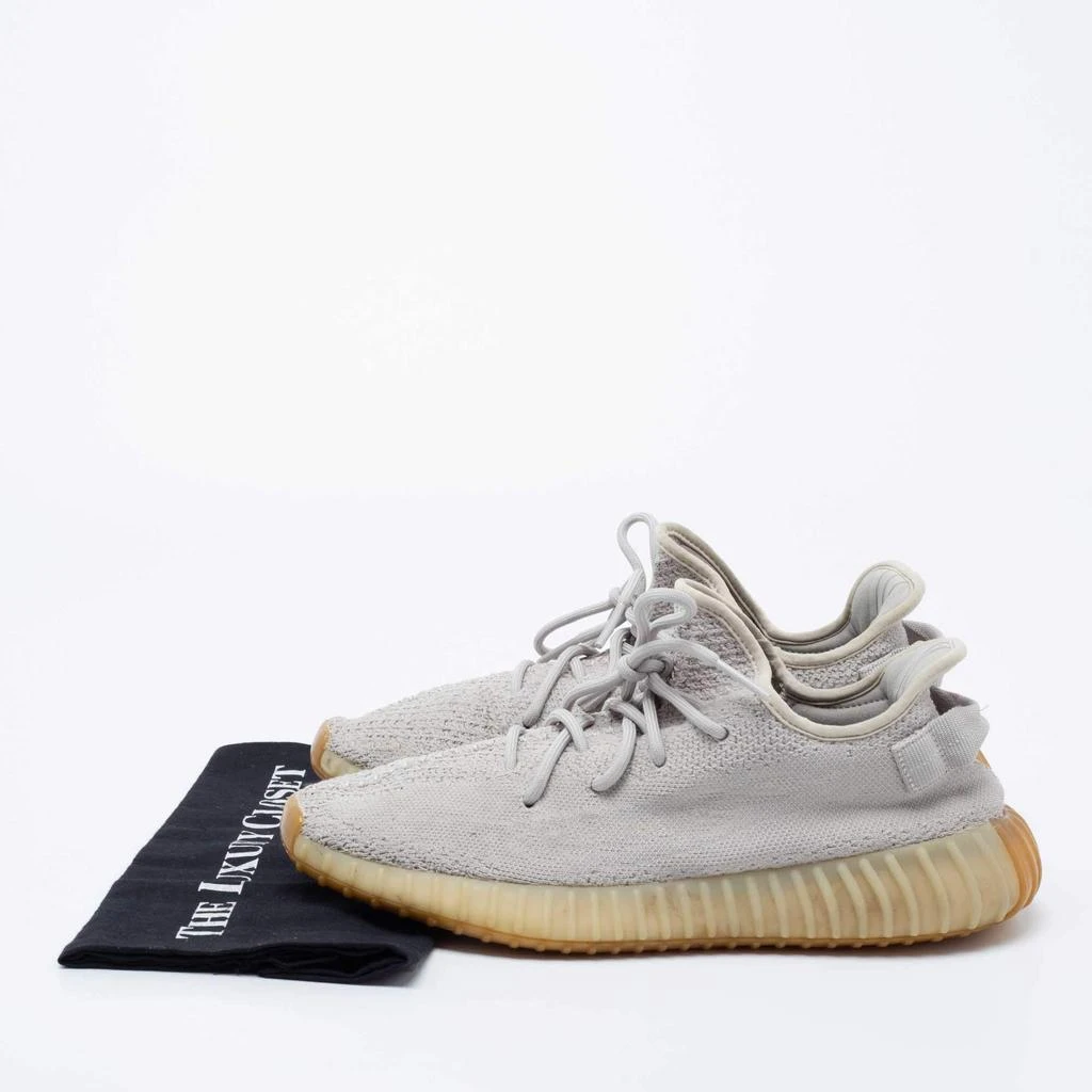 Yeezy x Adidas Grey Knit Fabric Boost 350 V2 Sesame Sneakers Size 44 2/3 商品