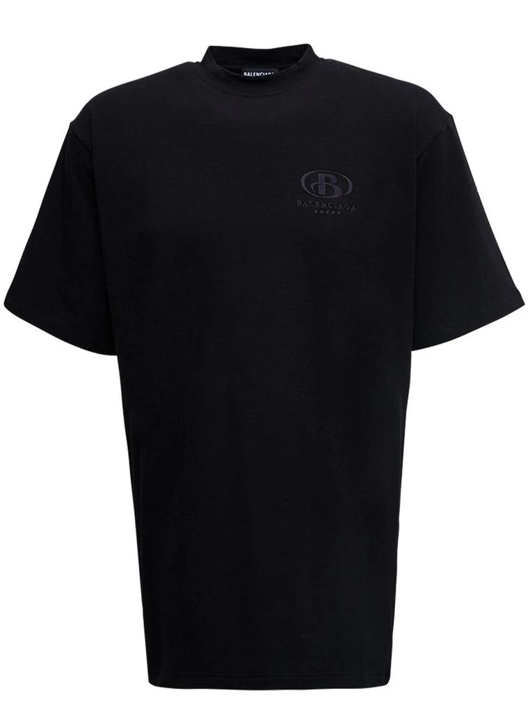 商品Balenciaga|BALENCIAGA SPA Logo T-Shirt Black,价格¥3462,第1张图片