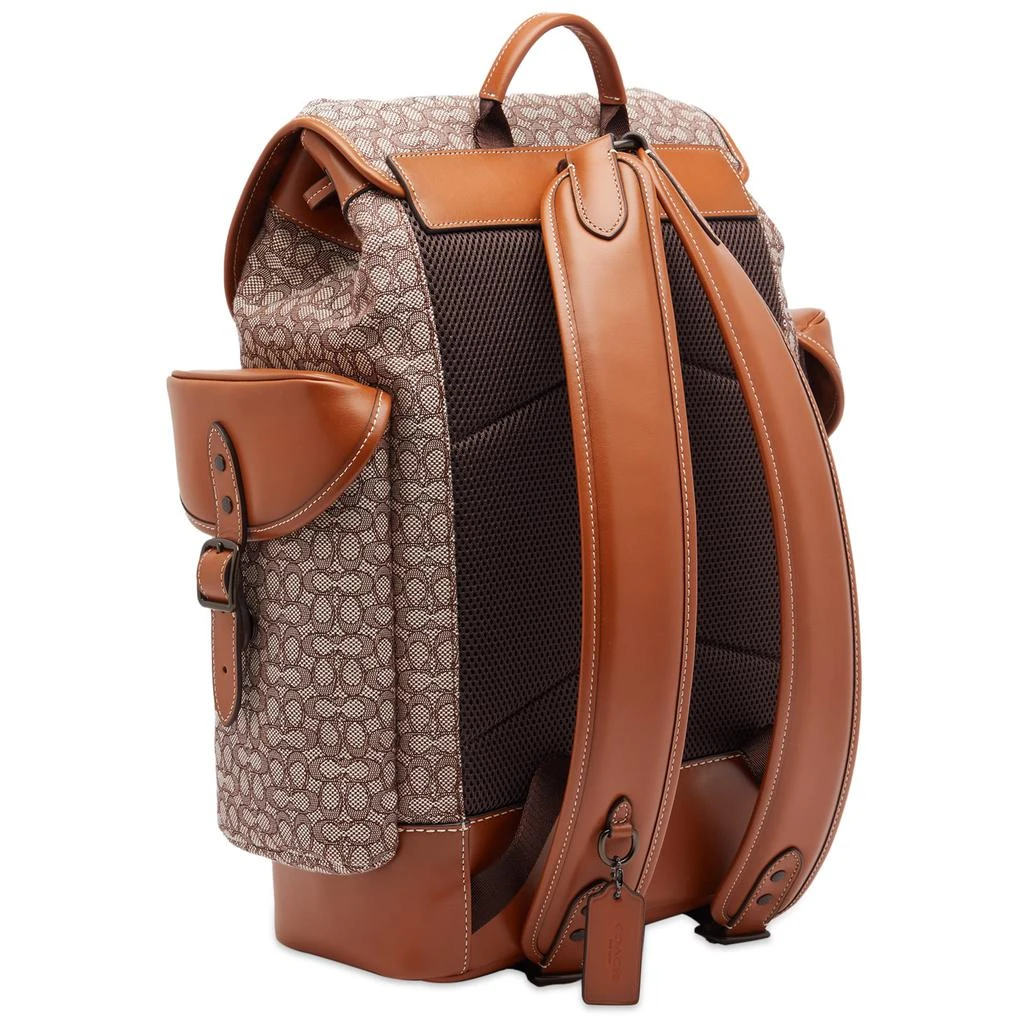 商品Coach|Coach Hitch Mini Signature Jacquard Backpack,价格¥4085,第2张图片详细描述