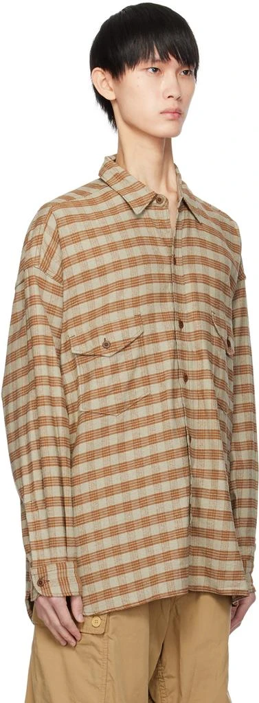 商品Nanamica|Orange & Green Deck Shirt,价格¥1606,第2张图片详细描述