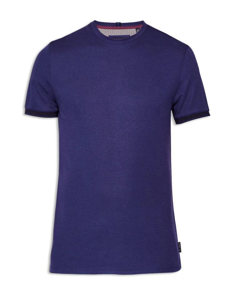 商品Ted Baker London|Ted Baker Nanmoon Flat Knit Detail Tee,价格¥311,第3张图片详细描述