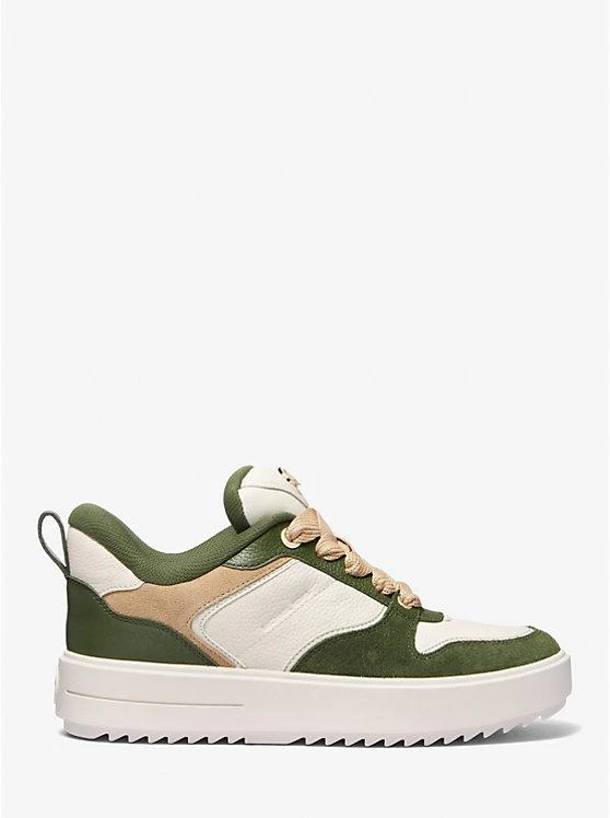 商品Michael Kors|Rumi Color-Block Leather Platform Sneaker,价格¥583,第2张图片详细描述