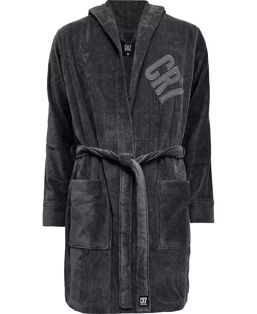 商品CR7|Men's Modern Cut Cotton Bathrobe,价格¥521,第1张图片