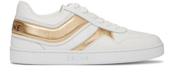 商品Celine|Celine Trainer牛皮革低帮系带运动鞋,价格¥5083,第1张图片