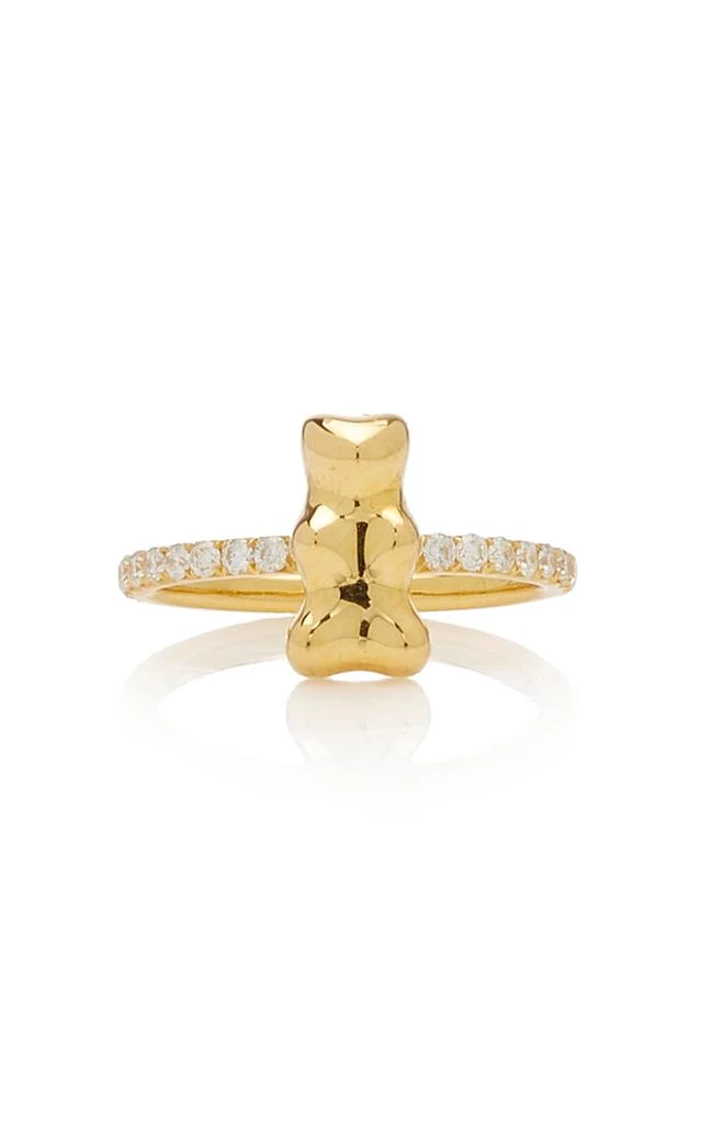 商品Lauren X Khoo|Lauren X Khoo - Women's Gummy Bear 18K Yellow Gold Diamond Ring - Gold - US 3.5 - Moda Operandi - Gifts For Her,价格¥15858,第1张图片