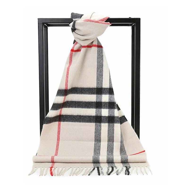 BURBERRY 米色女士围巾 8015533 商品