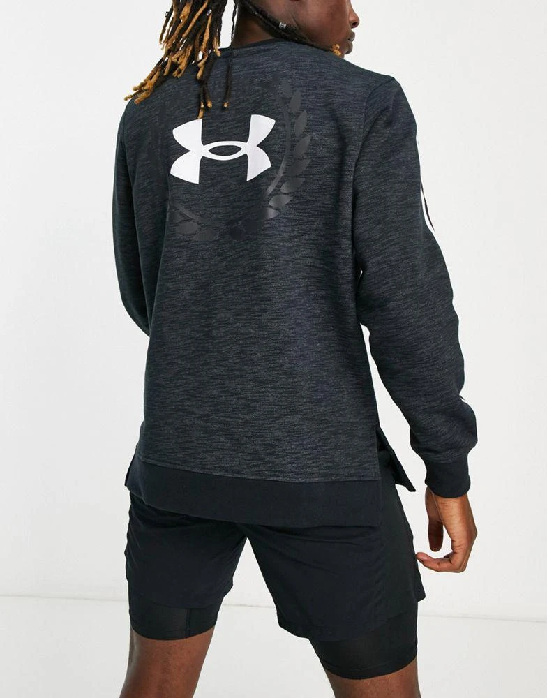 商品Under Armour|Under Armour Training sweatshirt with back print in grey,价格¥295,第1张图片