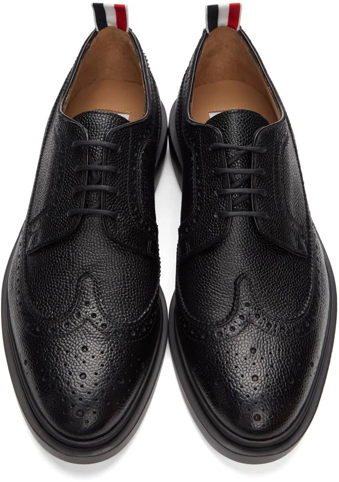 商品Thom Browne|Black Classic Longwing Brogues,价格¥7282,第5张图片详细描述