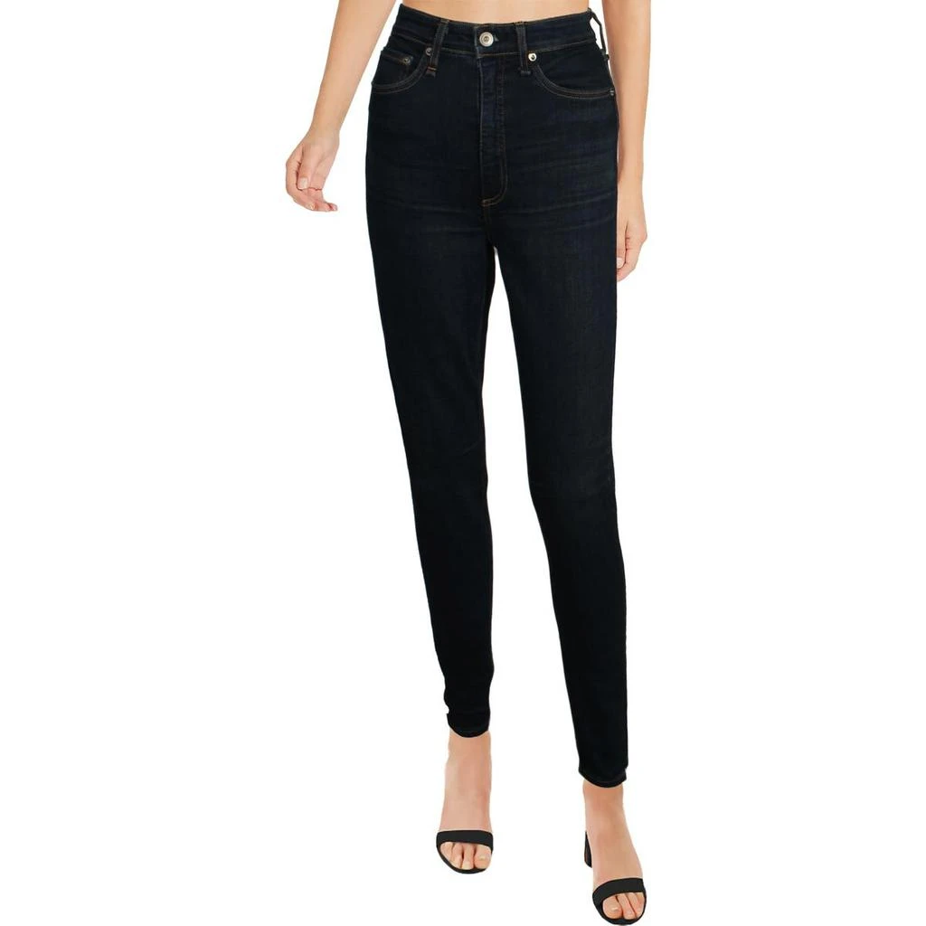 商品Rag & Bone|Rag & Bone Womens Jane Super High Rise Ankle Skinny Jeans,价格¥186,第1张图片