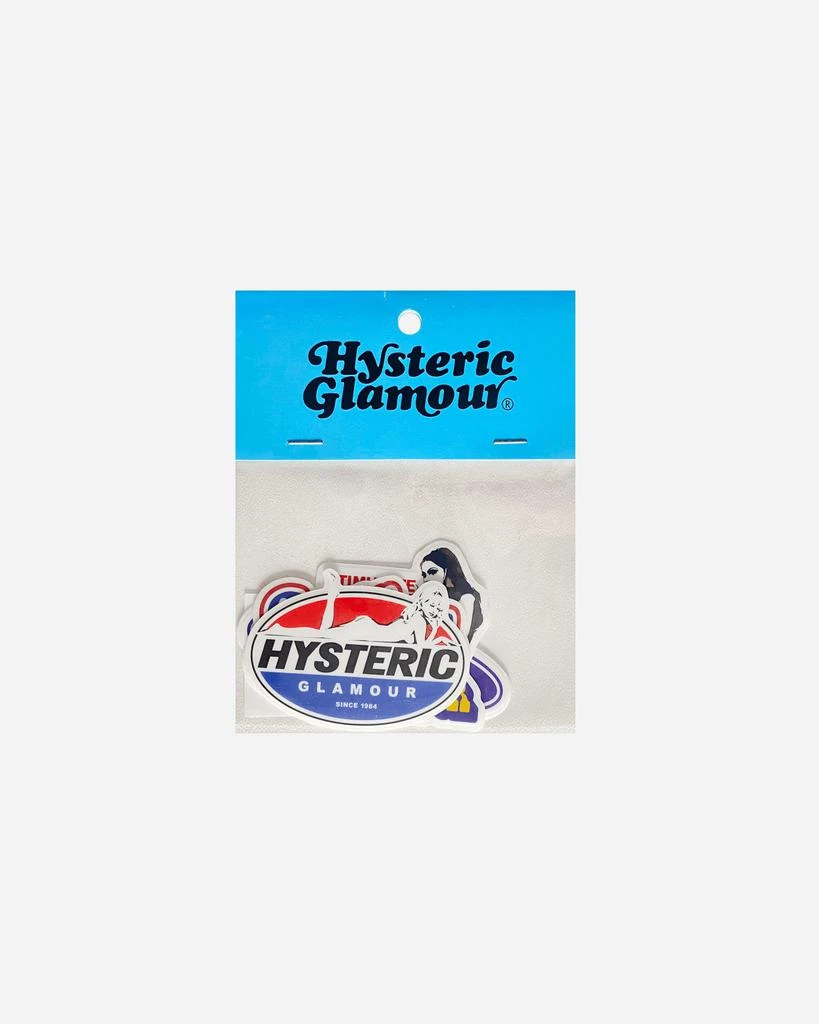 商品Hysteric Glamour|Hysteric Garage Sticker Pack Multicolor,价格¥84,第2张图片详细描述