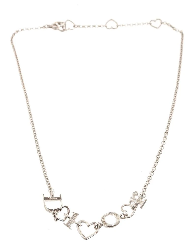 商品[二手商品] Dior|Christian Dior Silve Rhinestone Necklace,价格¥5543,第1张图片