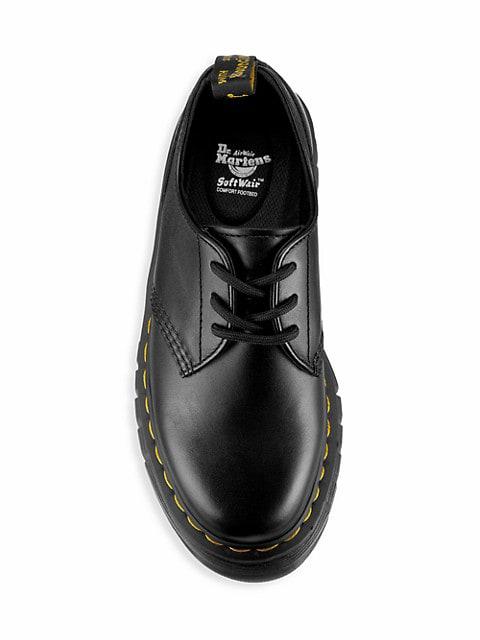 Audrick 3-Eye Leather Platform Shoes商品第5张图片规格展示