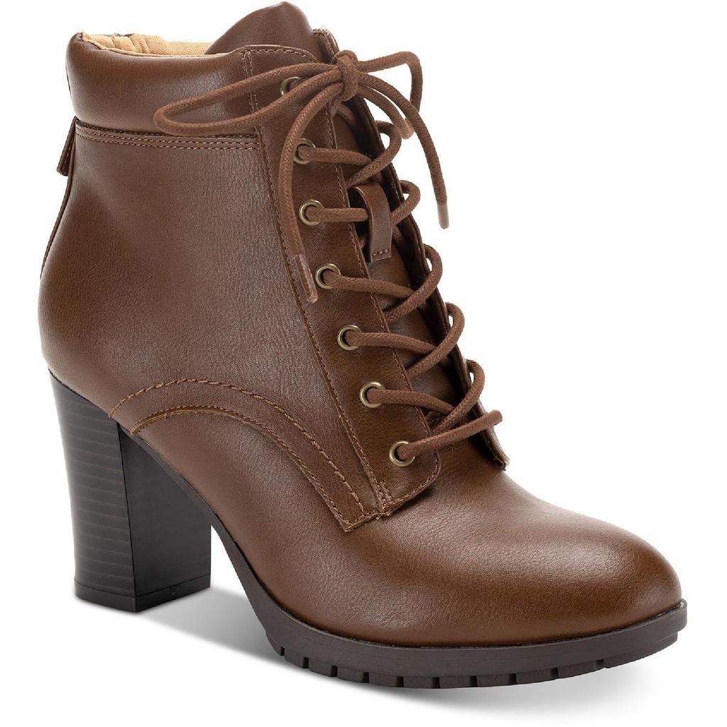 商品Style & Co|Style & Co. Womens Lucillee Almond Toe Z Ankle Boots,价格¥223-¥252,第5张图片详细描述