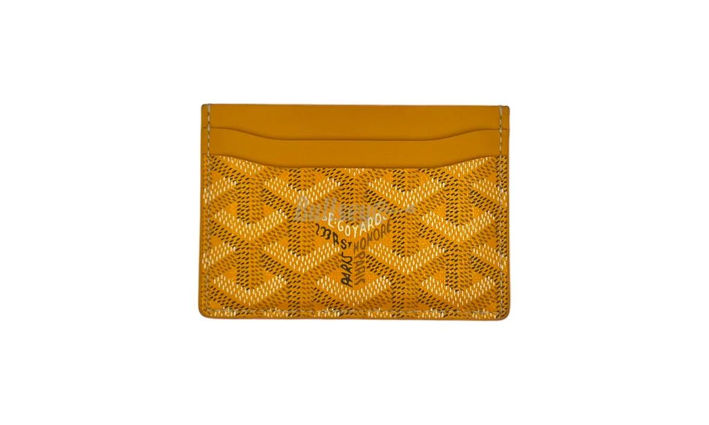 商品Goyard|Goyard Saint Sulpice Card Holder Yellow,价格¥3947,第1张图片