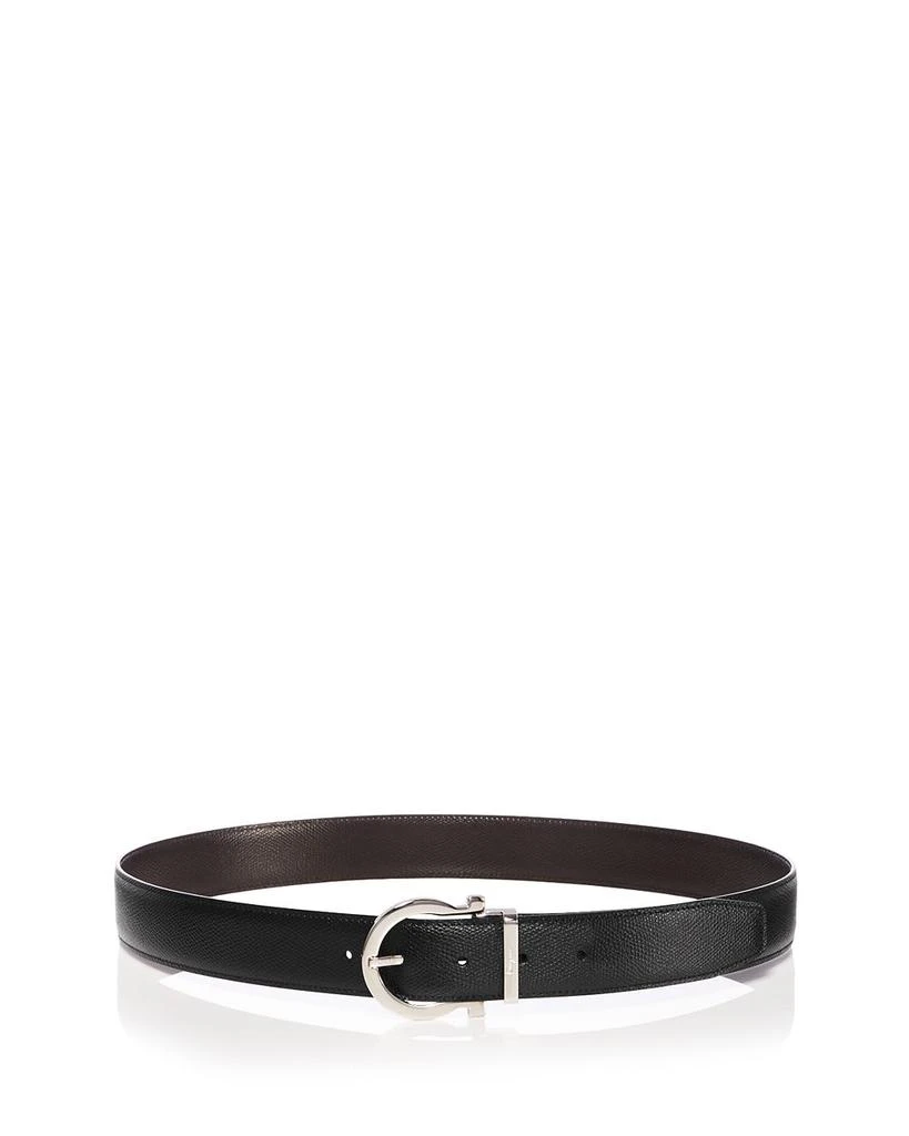 Salvatore Men's Gancini Reversible Leather Belt 商品