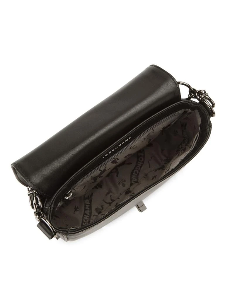 商品Longchamp|Leather Saddle Bag,价格¥1197,第3张图片详细描述