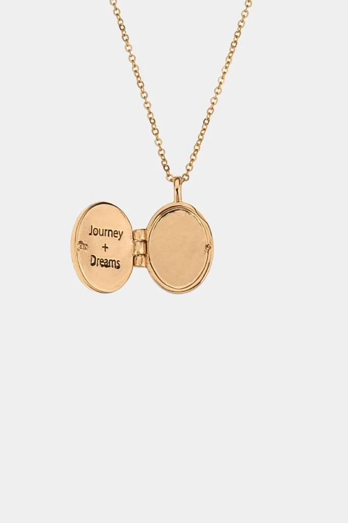 商品Charged|Gemstone Locket Necklace in Opal,价格¥379,第3张图片详细描述