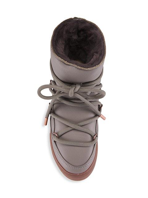 Leather Sneaker Boots商品第5张图片规格展示