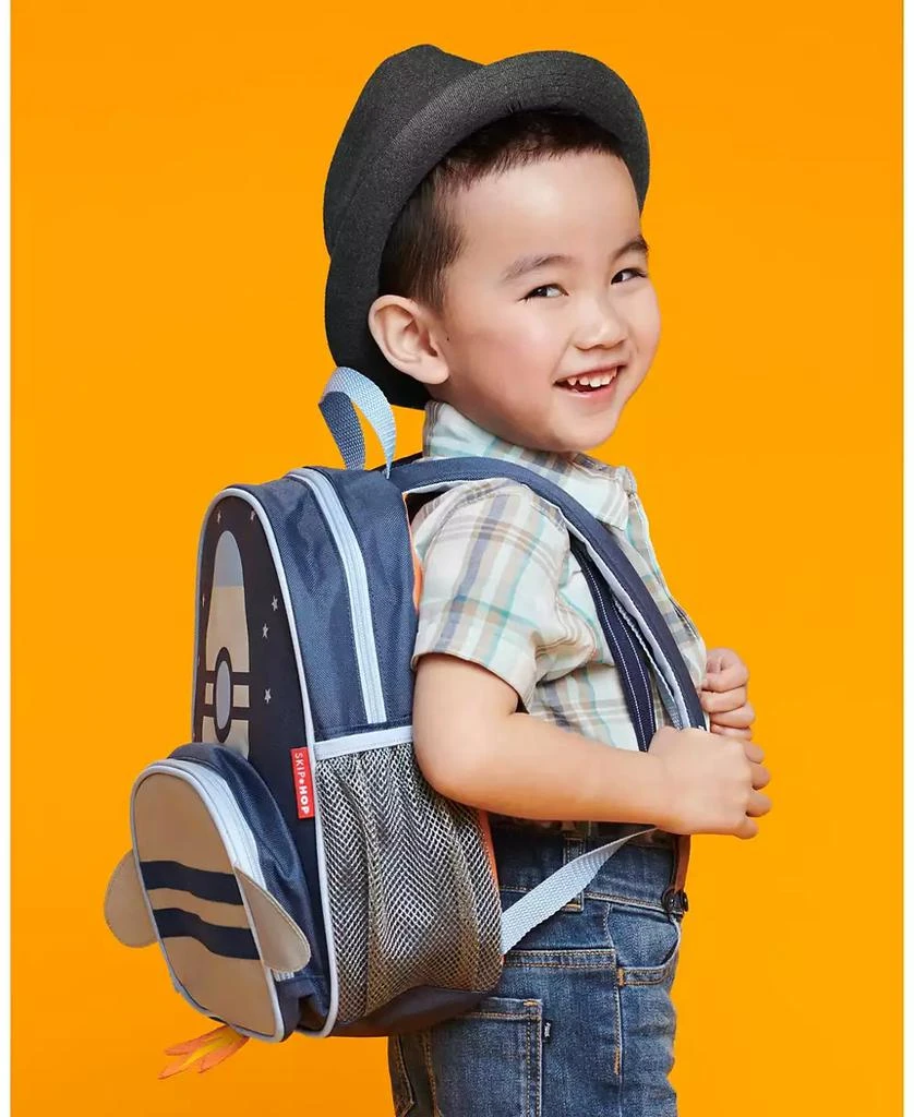 商品Skip Hop|Little Boys Spark Style Rocket Ship Backpack,价格¥225,第4张图片详细描述