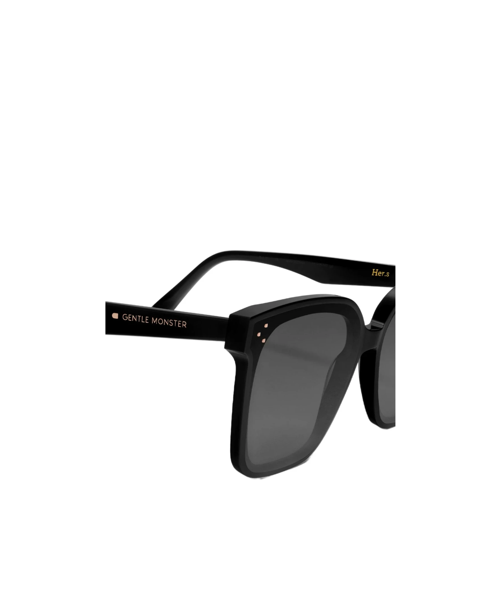 商品【商品预售7天】 GENTLE MONSTER|GENTLE MONSTER 女士眼镜 HERS01 黑色,价格¥2461,第3张图片详细描述
