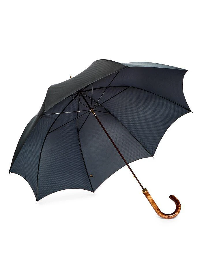 商品Fox Umbrellas|GT18 Horn Inset Handle Umbrella,价格¥1869,第1张图片