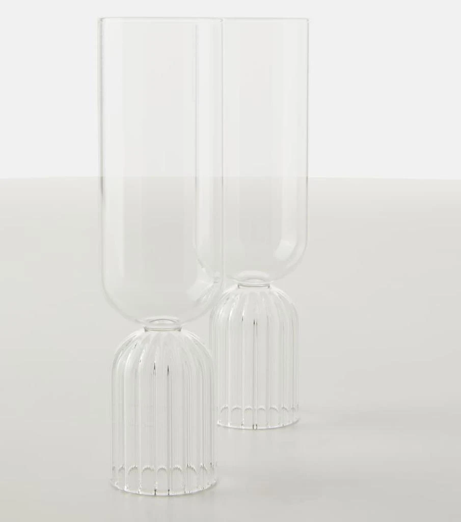 商品Fferrone Design|May set of 2 champagne flute glasses,价格¥2122,第2张图片详细描述