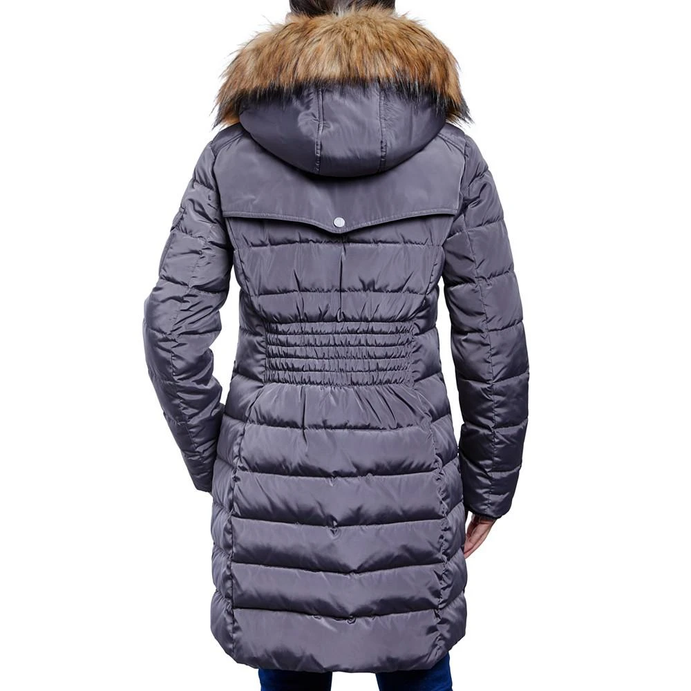 商品Michael Kors|Women's Faux-Fur-Trim Hooded Puffer Coat, Created for Macy's,价格¥764,第2张图片详细描述