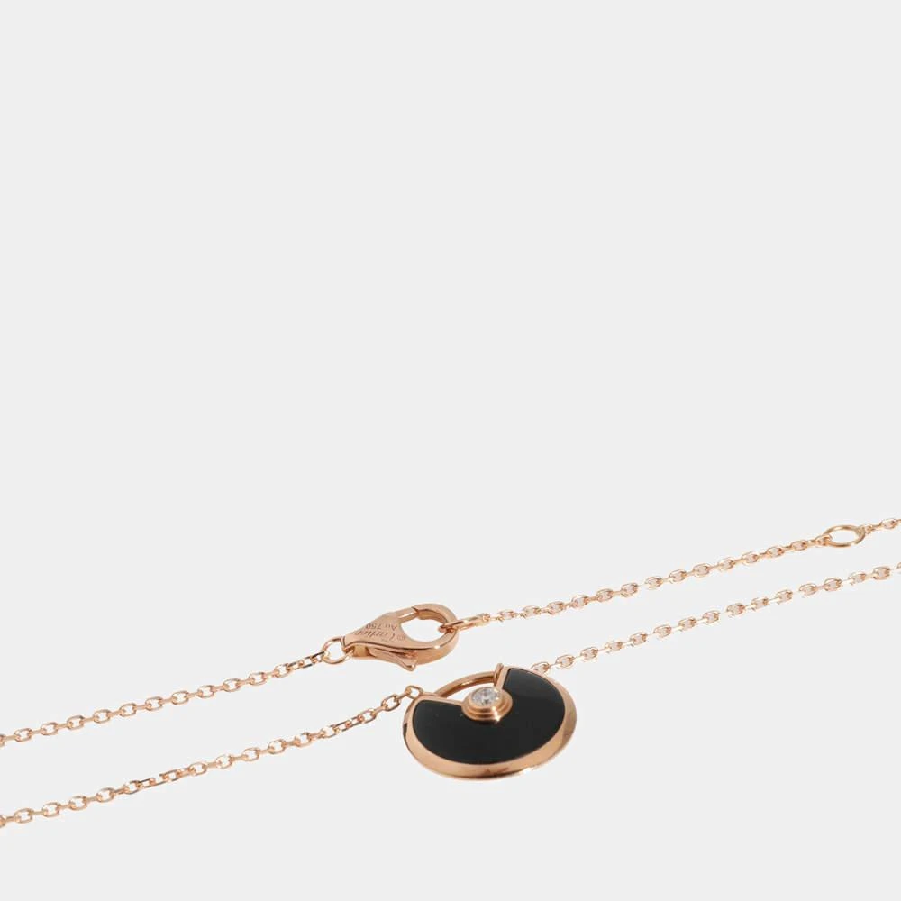 商品[二手商品] Cartier|Cartier Amulette de Cartier Diamond Pendant in 18k Rose Gold 0.02 CTW,价格¥14546,第4张图片详细描述
