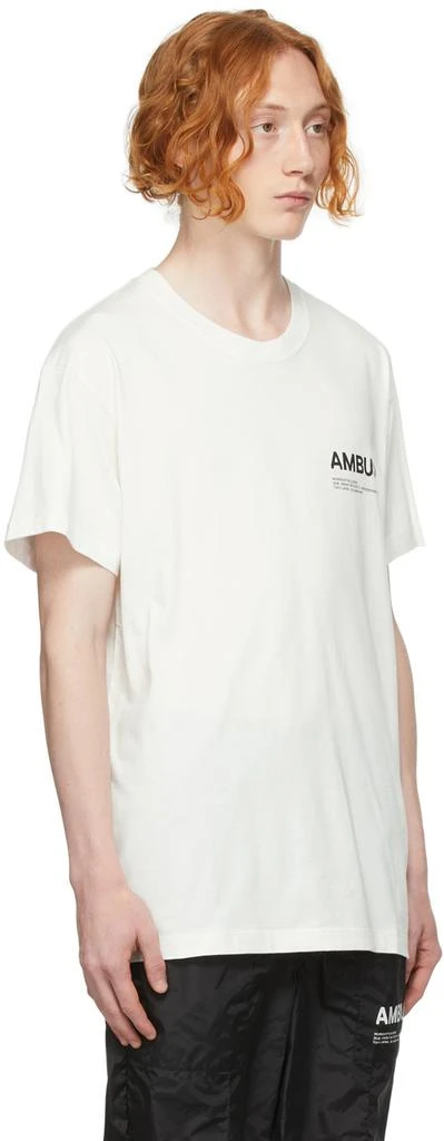 商品Ambush|White Jersey 'Workshop' T-Shirt,价格¥1056,第2张图片详细描述