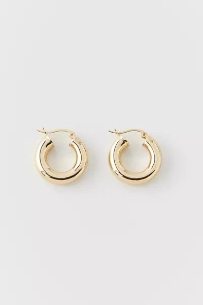 商品Urban Outfitters|Essential Medium Tube Hoop Earring,价格¥76,第2张图片详细描述