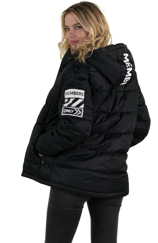 Women's Twill Puffer Oversized Jacket 商品