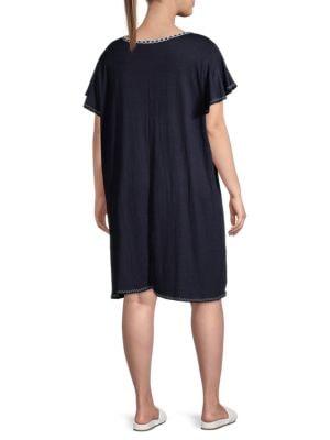 Plus Crinkle Jersey Dress商品第2张图片规格展示