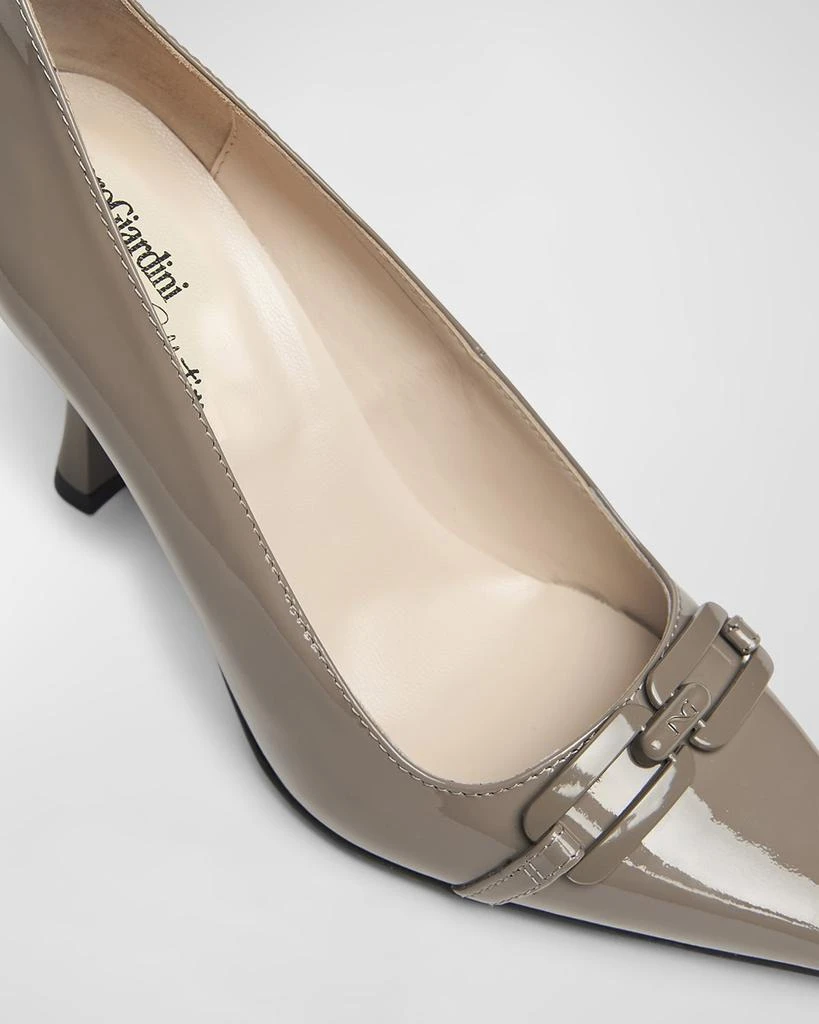 商品NeroGiardini|Links Patent Leather Pumps,价格¥2162,第5张图片详细描述