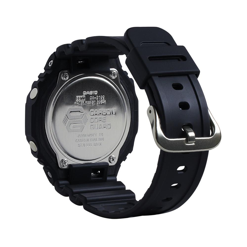 Men's Analog Digital Black Resin Strap Watch 45mm商品第2张图片规格展示
