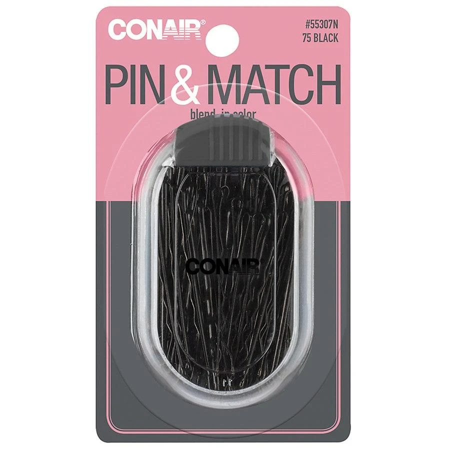 商品Conair|Secure Hold Bobby Pins in Clear Plastic Storage Case,价格¥32,第3张图片详细描述