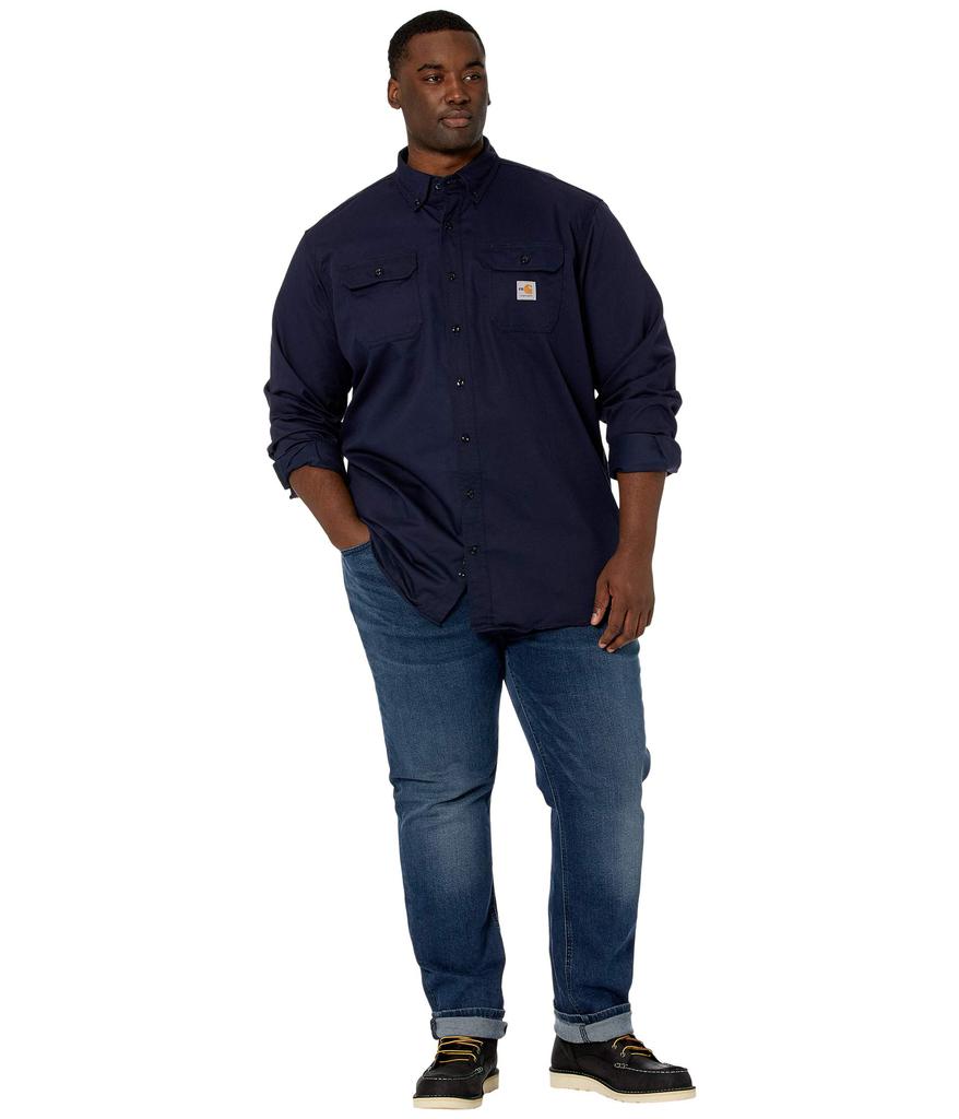 Big & Tall Flame-Resistant Classic Twill Shirt商品第4张图片规格展示