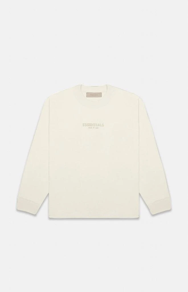 商品Essentials|Egg Shell Relaxed Crew Neck Sweatshirt,价格¥330,第1张图片