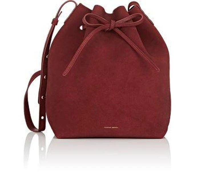 商品Mansur Gavriel|大号麂皮桶包,价格¥4425,第1张图片