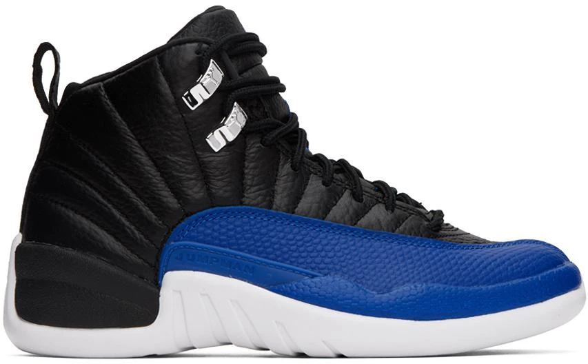 商品Jordan|Black Air Jordan 12 Retro Sneakers,价格¥972,第1张图片