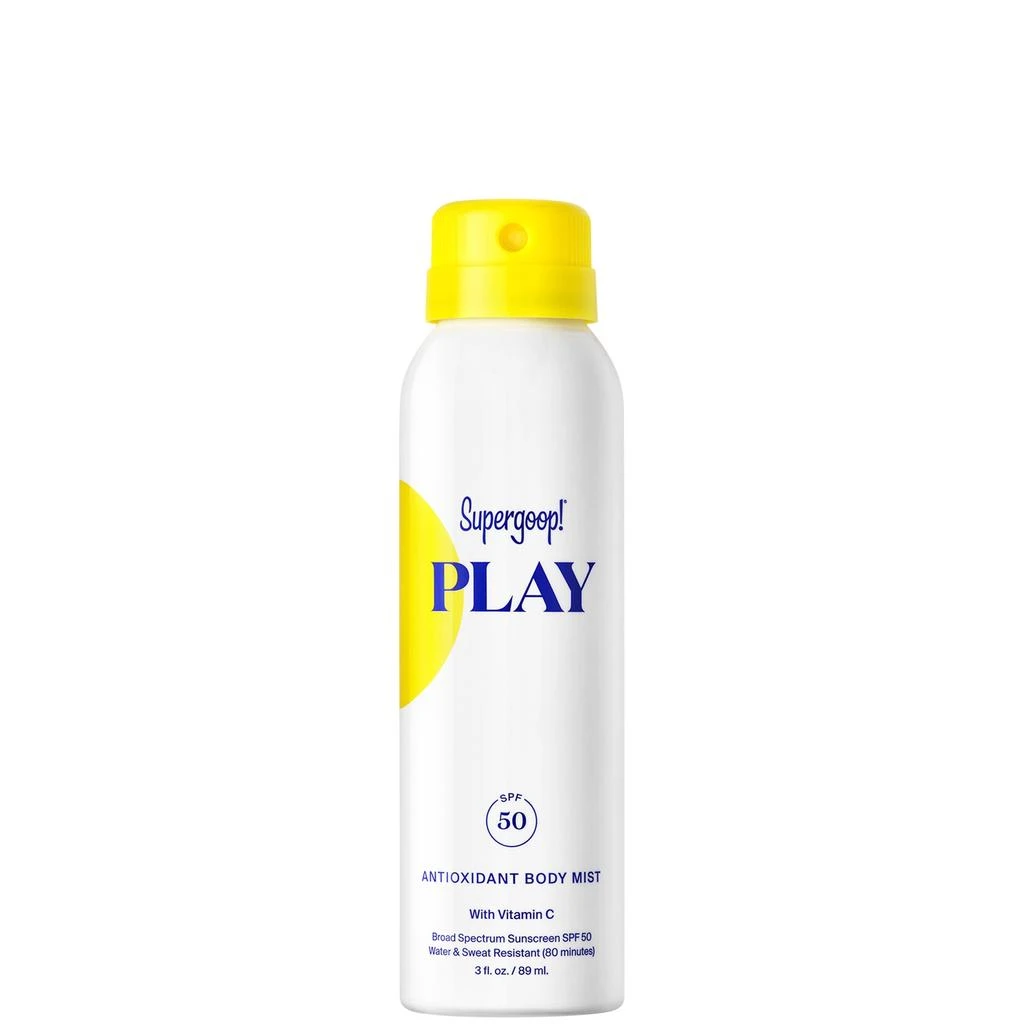商品Supergoop!|Supergoop!® PLAY Antioxidant Body Mist SPF 50 with Vitamin C 3 fl. oz.,价格¥149,第1张图片