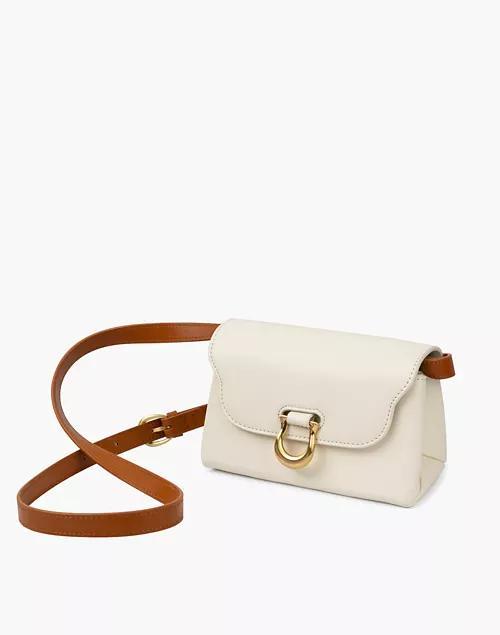 商品Madewell|Sancia Leather Anouk Buckle Shoulder Bag,价格¥1571,第1张图片