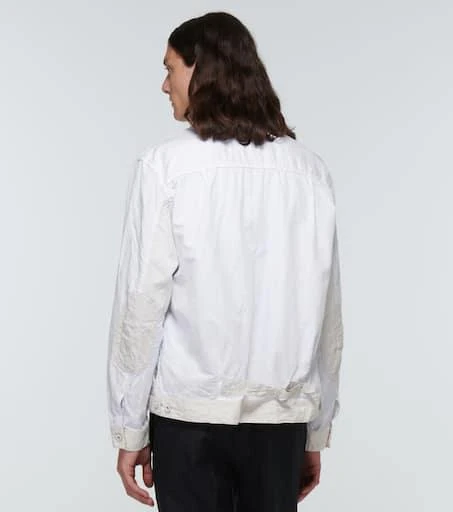 商品Comme des Garcons|棉亚麻夹克,价格¥4361,第4张图片详细描述