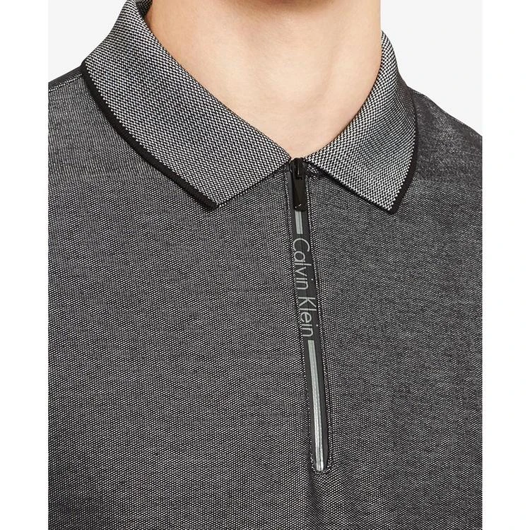商品Calvin Klein|Men's Zip Polo,价格¥188,第3张图片详细描述