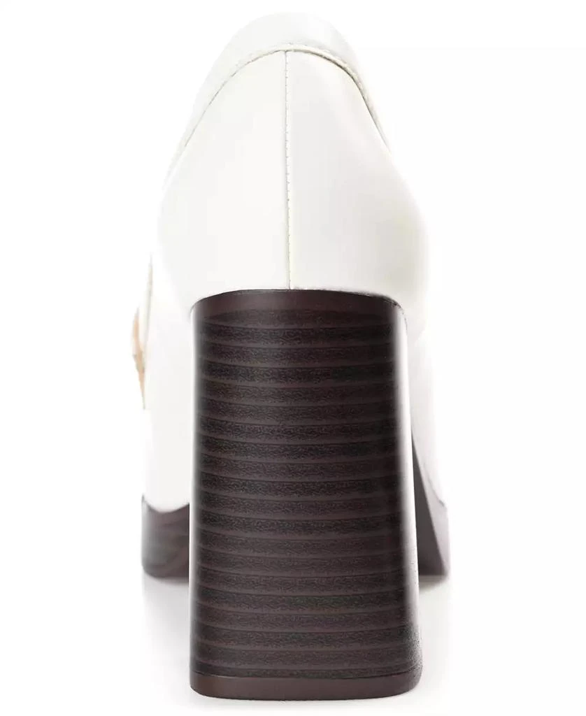 商品Journee Collection|Women's Ezzey Block Heel Loafers,价格¥371,第3张图片详细描述