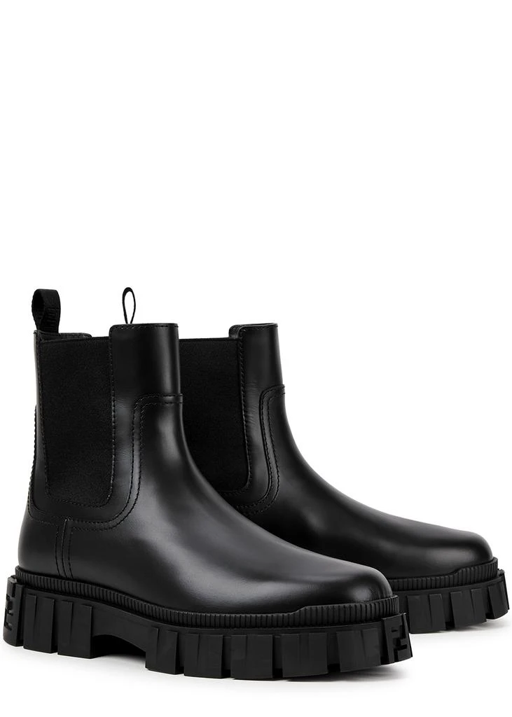 商品Fendi|Fendi Force leather Chelsea boots,价格¥7966,第2张图片详细描述