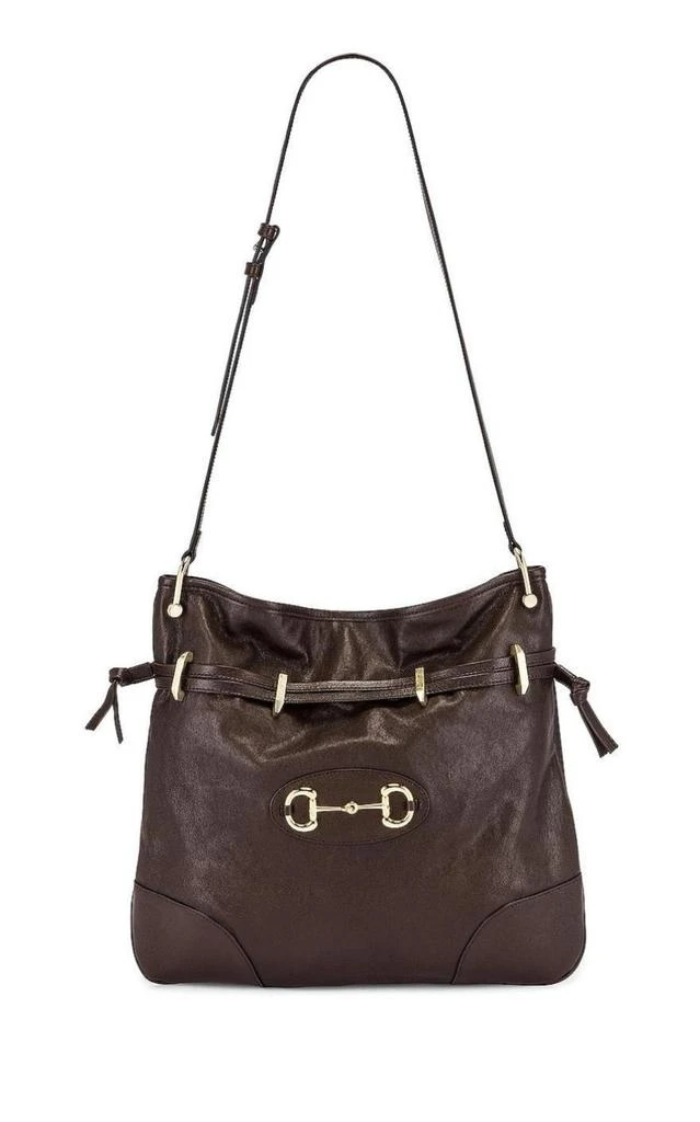商品Gucci|1955 Horsebit Shoulder Bag,价格¥19821,第1张图片