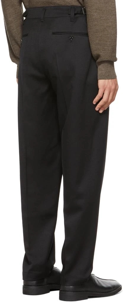商品Lemaire|Black Tapered Trousers,价格¥2335,第3张图片详细描述